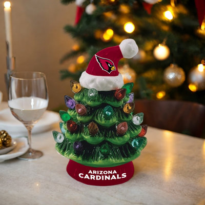 Maclachlan 8" NFL Ceramic Christmas Tabletop Tree