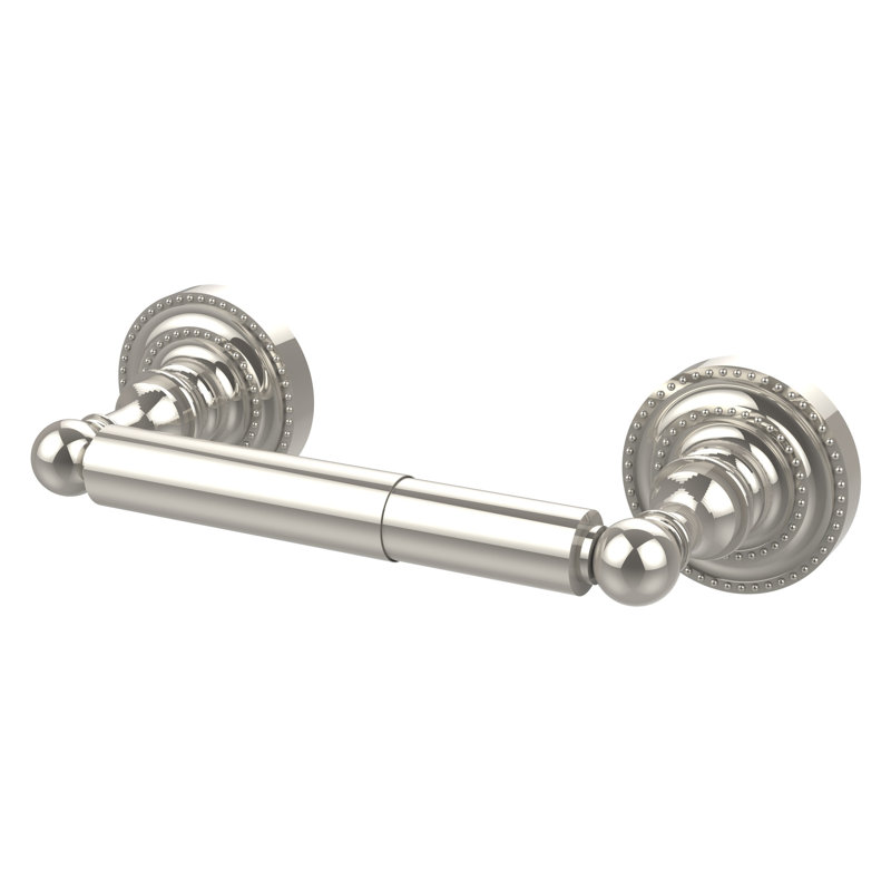 Marchmont Wall Mounted Toilet Paper Holder, Polished Nickel