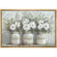 «Thankful Grateful Blessed Inspirational Green Floral Rustic Mason Jar», grande impression sur toile-119461003-98635537-98635535