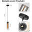 1 - Light Stainless Stee Cylinder Pendant