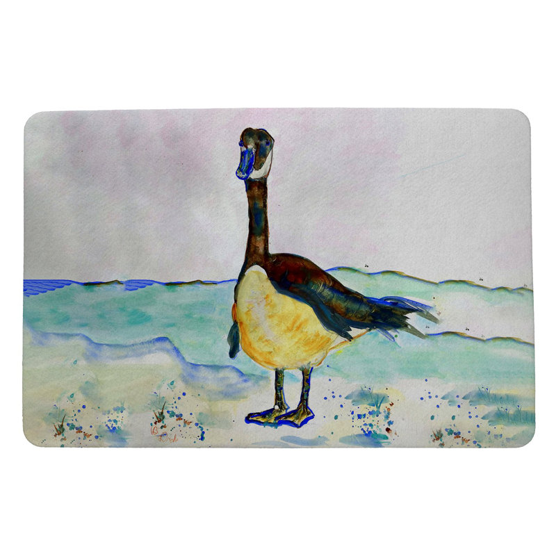 Tapis d'extérieur antidérapant Betsy Goose 26 po x 18 po
