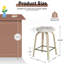 Swivel Upholstered Counter Stool