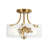 Dezirey Glass Semi Flush Mount-864763668