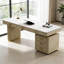 Bureau minimaliste moderne crème-1815497723