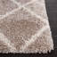 Tapis géométrique ivoire / brun-1735865329