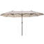 Extra Large Patio Umbrella, Double-Sided Outdoor Umbrella With Crank Handle And Air Vents For Backyard, Deck, Pool, Market (Without Base)-344724863