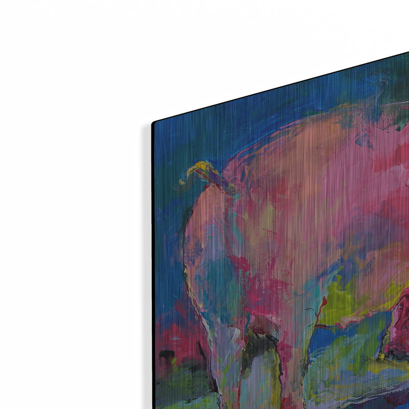 «Piggie» par Richard Wallich, H 12 po x l 16 po