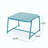 Modern Outdoor Chat Set With Durable Metal Frames And Open Slat Design For Patio Relaxation-527479278