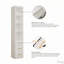 Grande armoire de rangement étroite avec tiroirs et tablettes-972754476