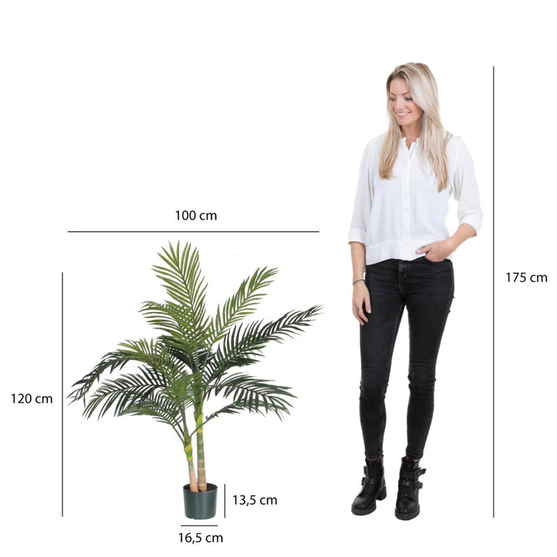 120cm Palm Tree in Pot