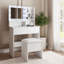 Rajah Dressing Table with Mirror