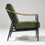 Fauteuil d'appoint 26 po Mid-Century-1853929315