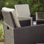 Allexia 10 - Person Wicker Patio Dining Set with Rectangular Table , Cushions Included-127374303-127376261
