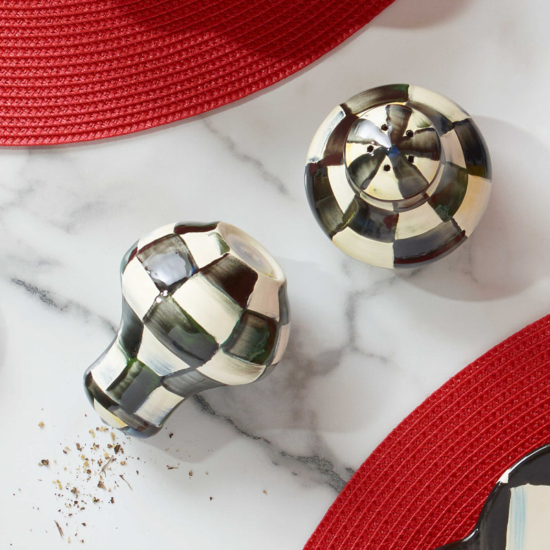 Courtly Check® Salt & Pepper Shakers