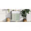 Meuble-lavabo flottant moderne de 21,6 po avec lavabo en céramique - pour les petites salles de bain, rangement à gauche-30251308-30251304