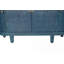 Armoire décorative, armoire de rangement ovale avec 4 portes, armoire buffet avec rangement, armoire de rangement décorative