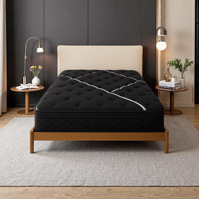 Matelas très grand californien avec technologie de refroidissement et support central merveilleux Restonic ComfortCare