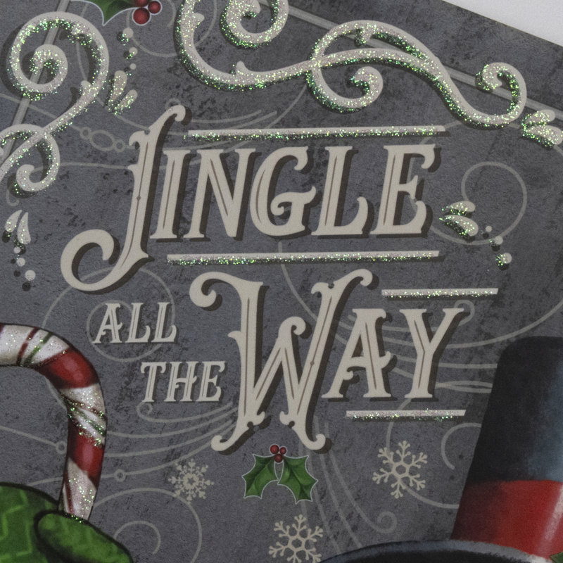 Panneau en bois Jingle All the Way