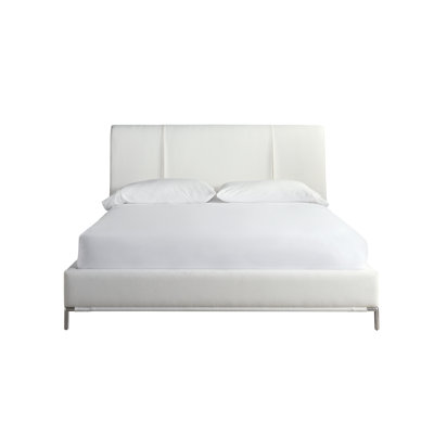 Upholstered Low Profile Standard Bed