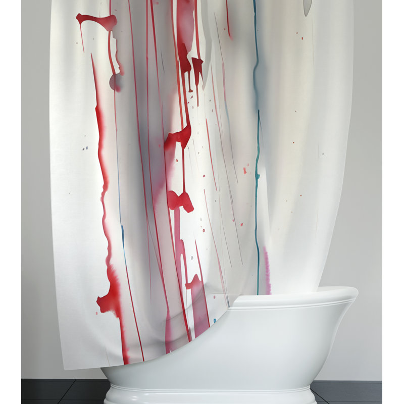 Rideau de douche Carmet, H 72 po x l 70 po