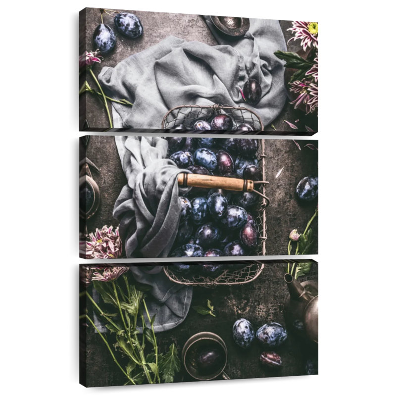 Panier de prunes Yarlin