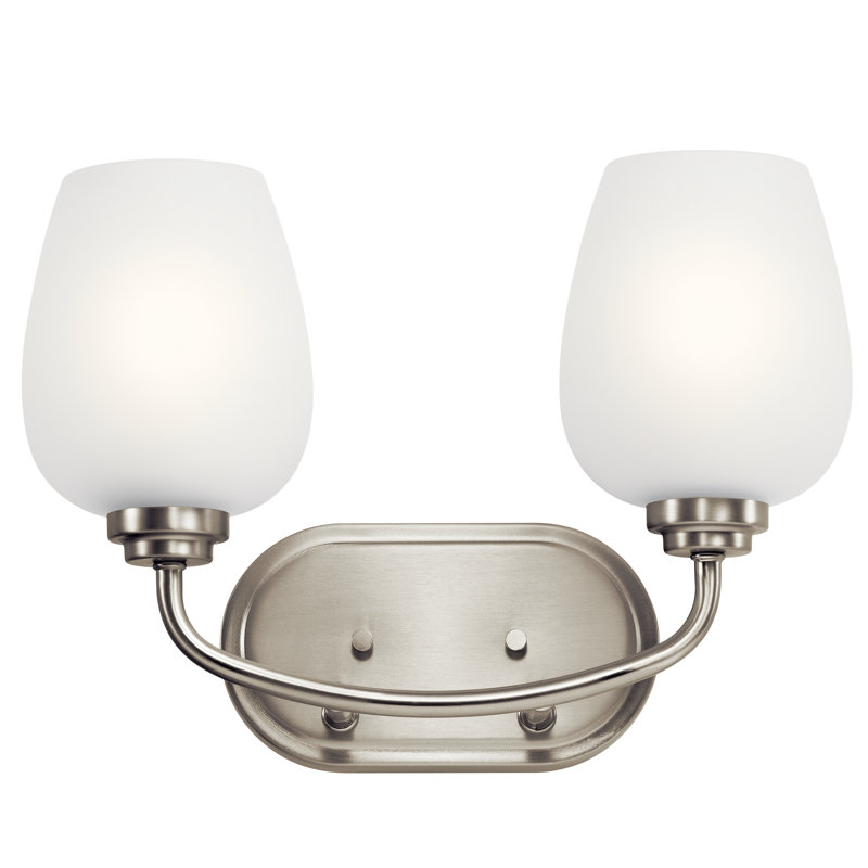 Waltonville 2 - Light Dimmable Vanity Light, Brushed Nickel
