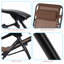 Chaises de patio zéro gravité, siège imperméable avec plateau latéral réglable pour chaises longues inclinables de piscine et de jardin-1810285350