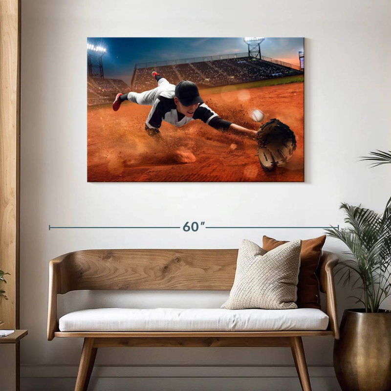 Sireci Baseball Game Catch, 30" H x 45" W