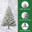 Artificial Pre-lit Christmas Tree with Ball Set-1130164427-1130164424
