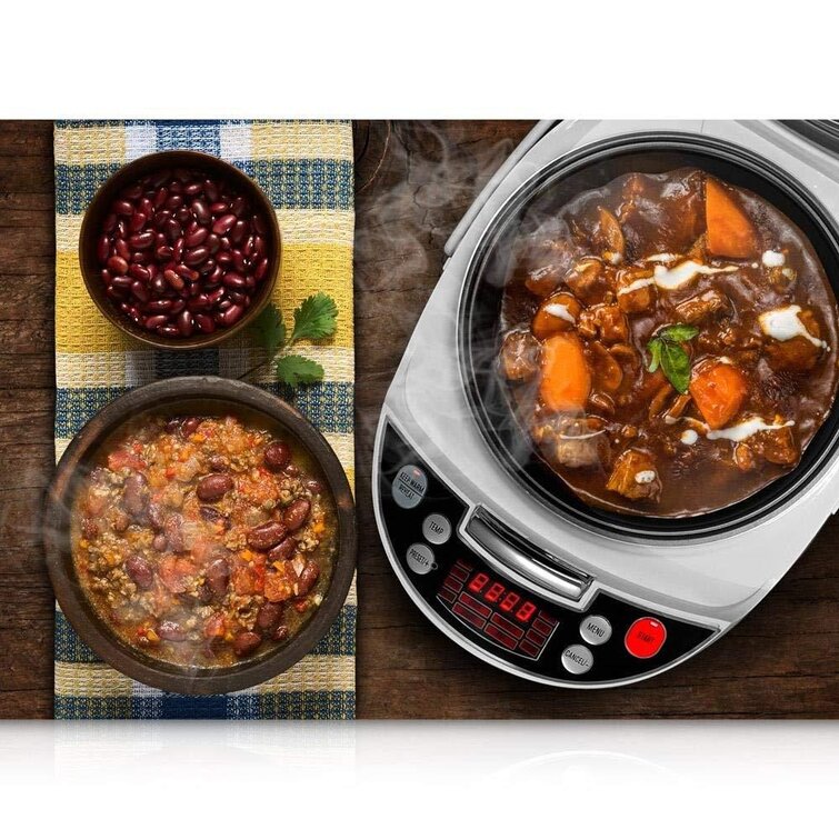 200W Electric Slow Cooker Food Steamer Stew Cup Multicooker