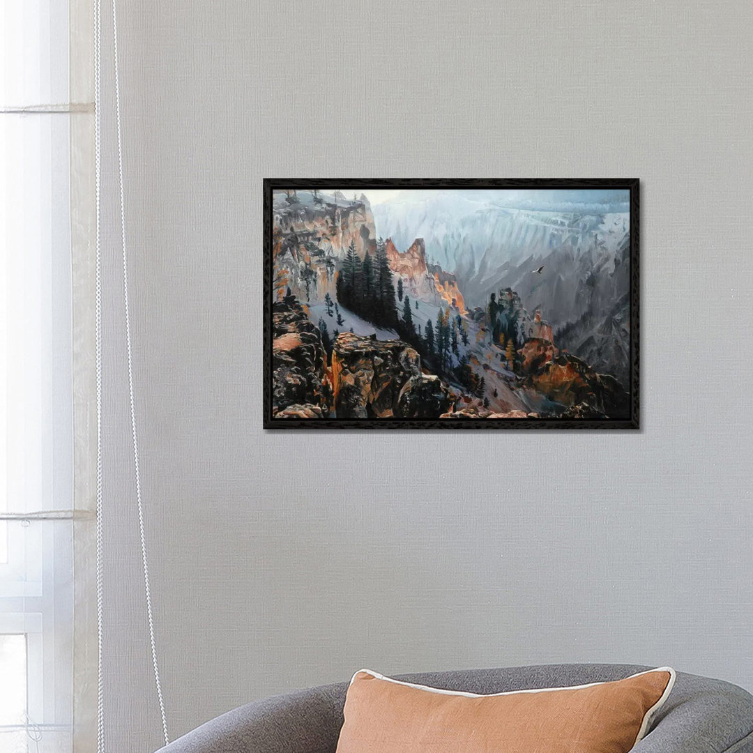 Grand Canyon Of Yellowstone At Sunrise I von Nick Savides - Gallery-Wrapped Canvas Giclée on Canvas