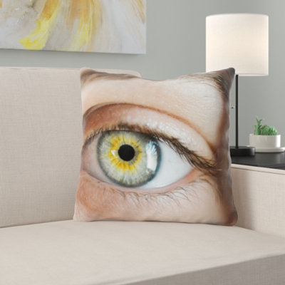 Coussin décoratif oculaire