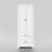 73" Tall Freestanding Bathroom Storage Cabinet With Thick Crown Top, 2-Door Linen Tower With 2 Deep Drawers & Shelves, White Floor Cabinet For Bathroom, Kitchen, Living Room
