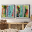 «Long Lake I», reproduction de photo sur toile 2 pièces-75845393-75845400