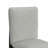 Oldfield Square Back Counter Stool with Grey Fabric in Black (2 Per Carton)