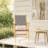 Briany Acacia Patio Dining Armchair