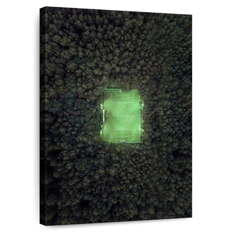 Sireci Moscow Forest Football Field, 12" H x 8" W