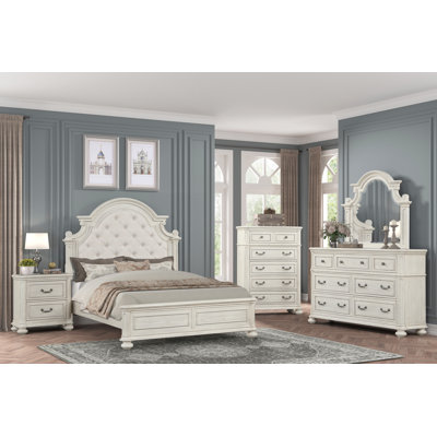 Ensemble de chambre à coucher 5 pièces Nilsen