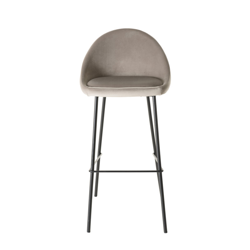 Lakeview Upholstered Counter Stool with Metal Frame