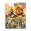 Horloge murale Sunflower Symphony III-942105311