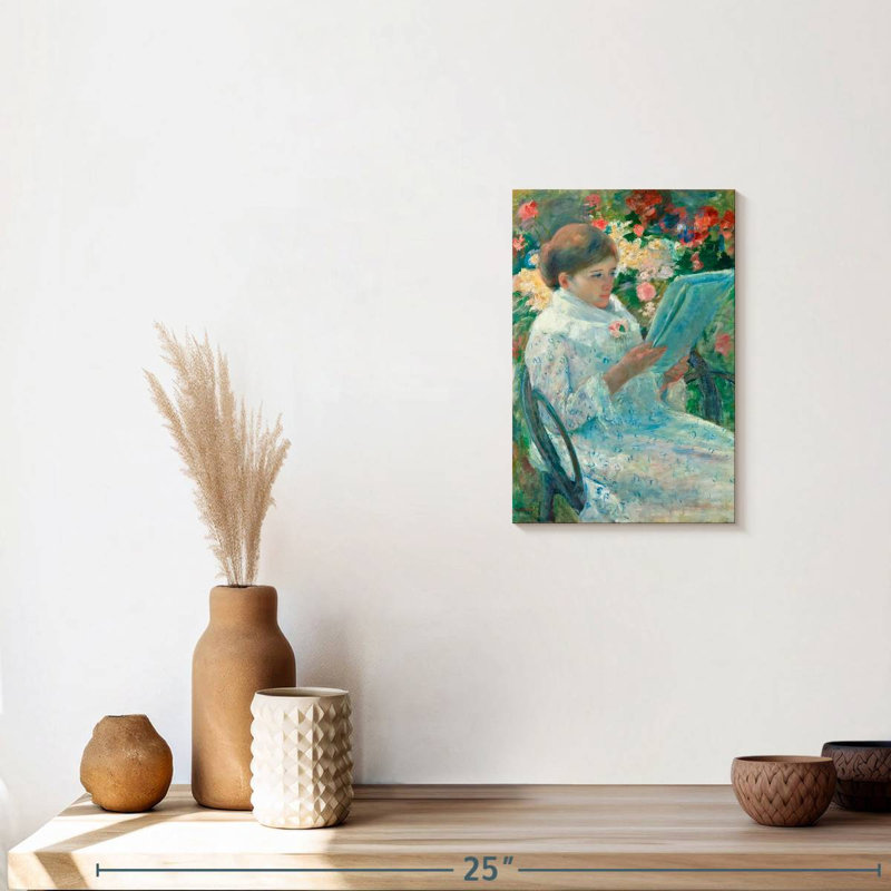 Sur un balcon 1878-1879, H 12 po x l 8 po
