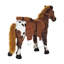 Cheval debout en peluche