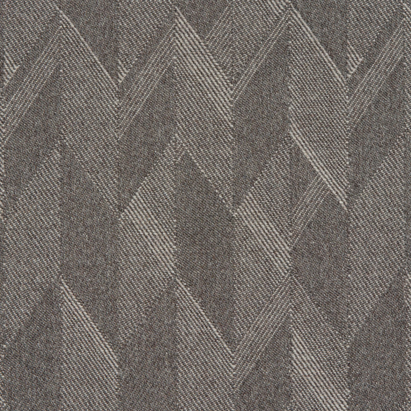 Schumacher x Patterson Flynn Ezra Wool Fabric, Basalt