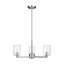 Fullton Dining Room Chandelier With Clear Shade-1097500249-1097500229-1097500248