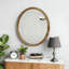 Miroir mural naturel en bois naturel Mid-Century-2070559221