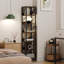 168cm H x 34.8cm W Metal Bookcase-975218478