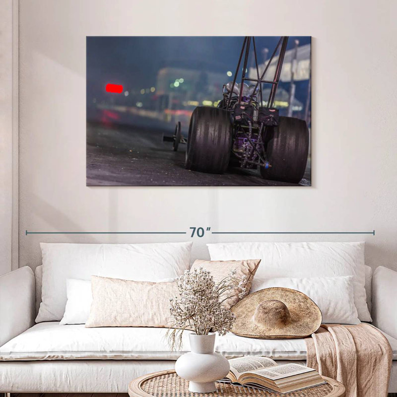 Mehar Dragster Car, 30" H x 45" W