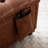 Leather Bench with Storage