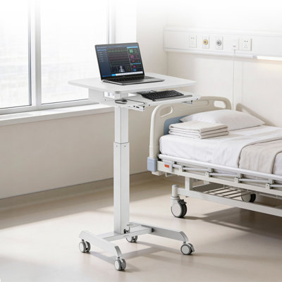 Laptop Cart with Pull-Out Keyboard Tray