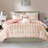 Raina Metallic Printed Comforter Set-10070211-10070222